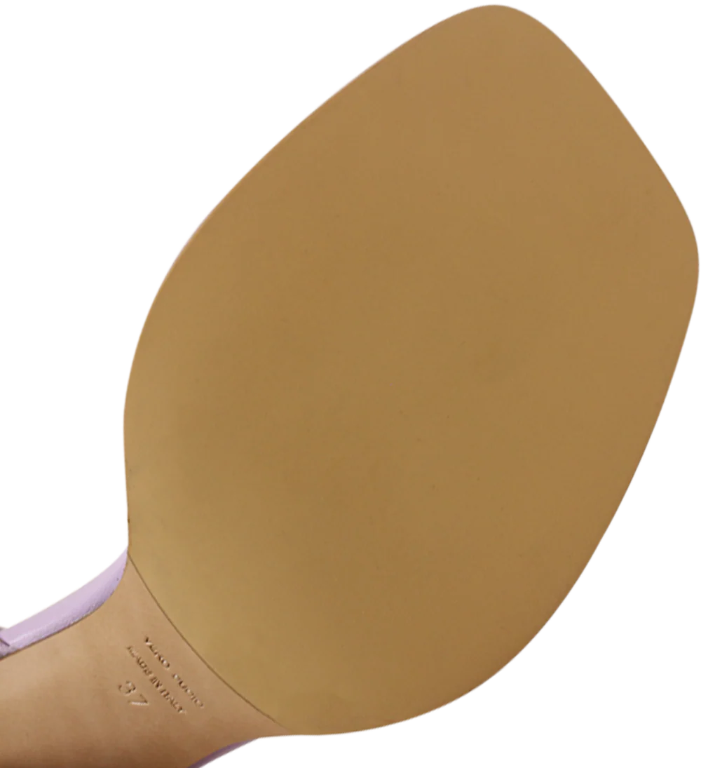 Agnes 95 sandaler, lilac læder - Image 6