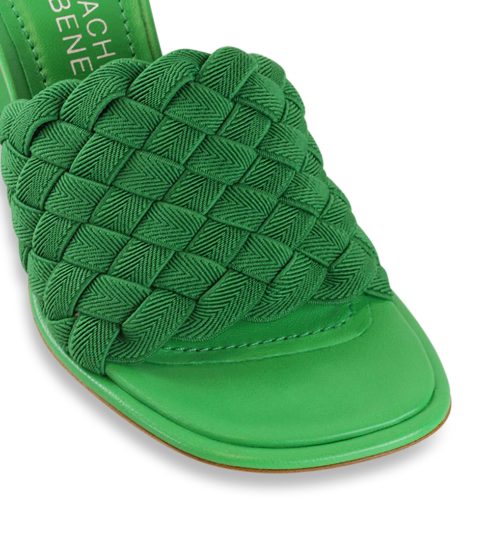 Aida sandaler, grøn læder - Image 5
