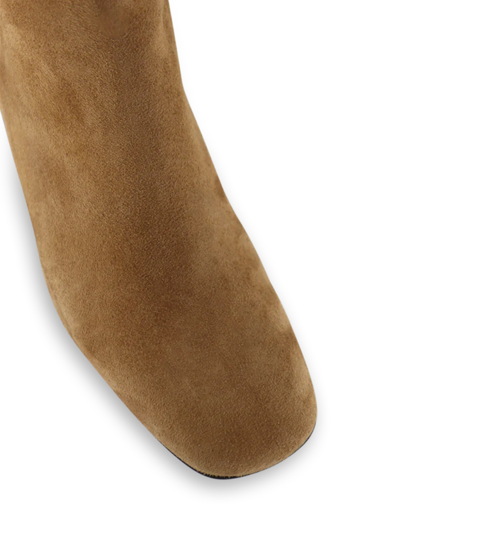 Alex 55 støvler, brun ruskind - Image 5