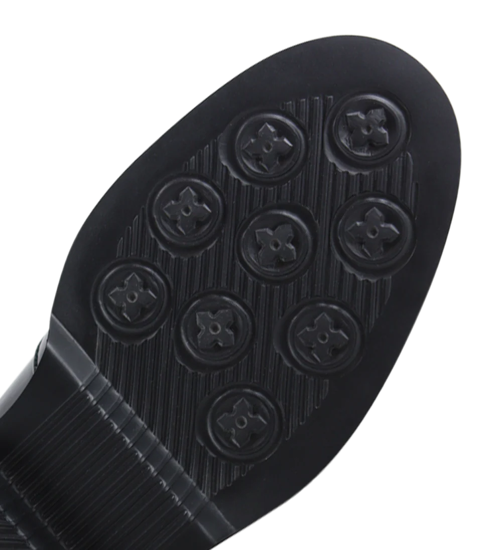 Asia chunky loafers, sort læder - Image 4