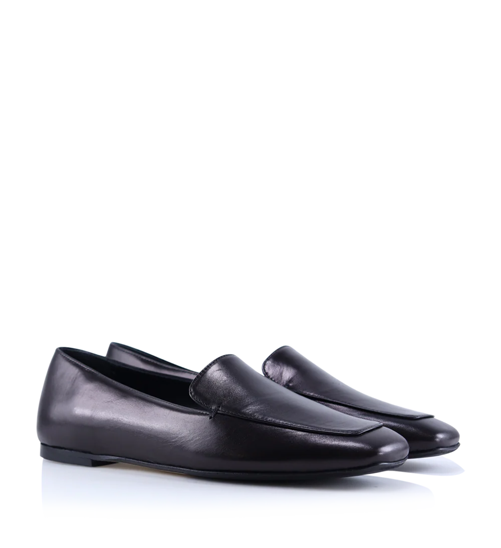 Barbara loafers, sort læder - Image 2