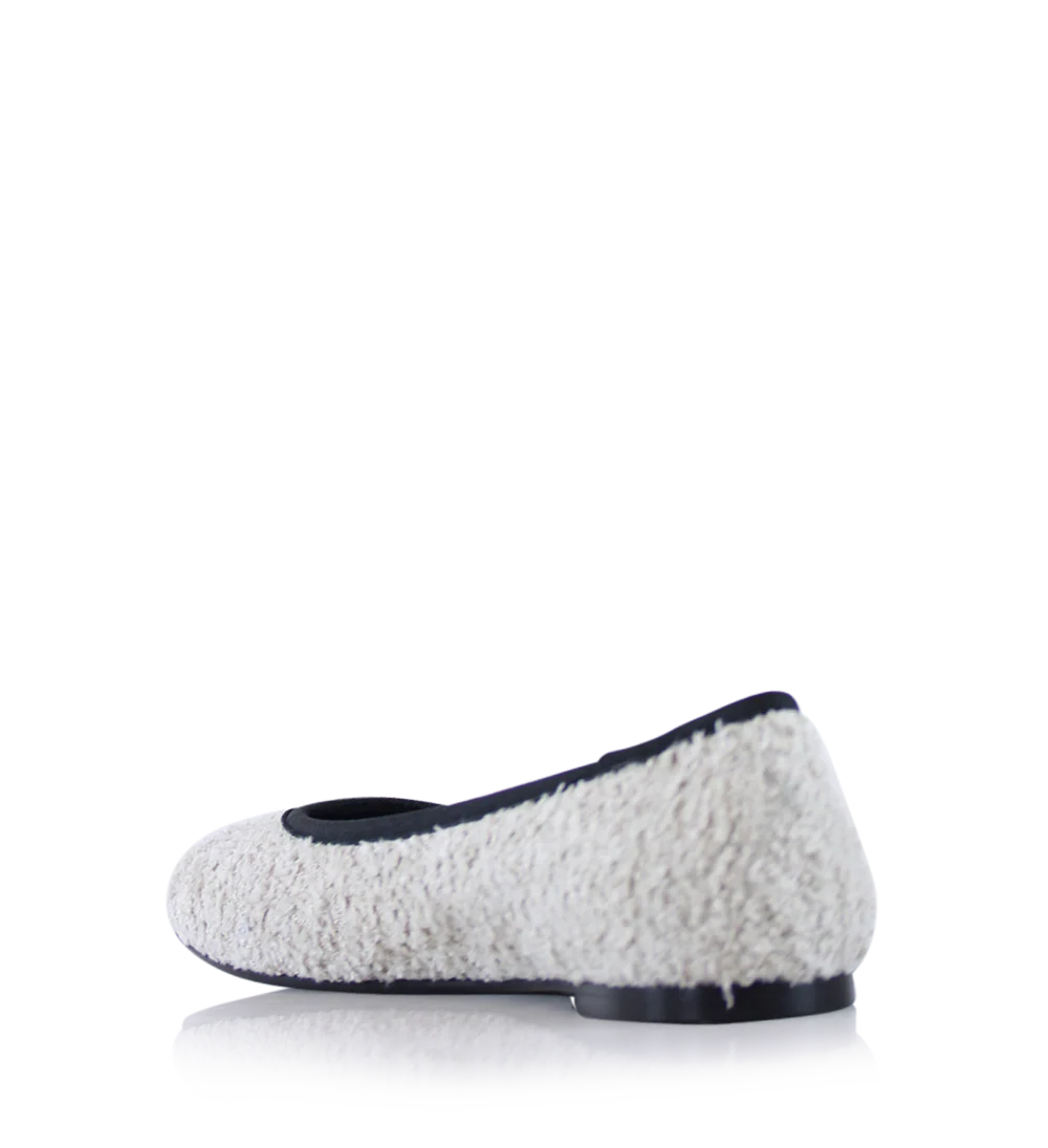 Bella ballerinaer, beige bouclé - Image 3