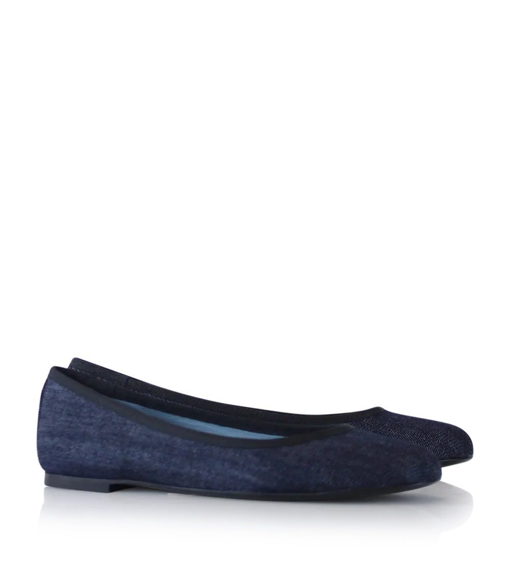Bella ballerinaer, denim - Image 3