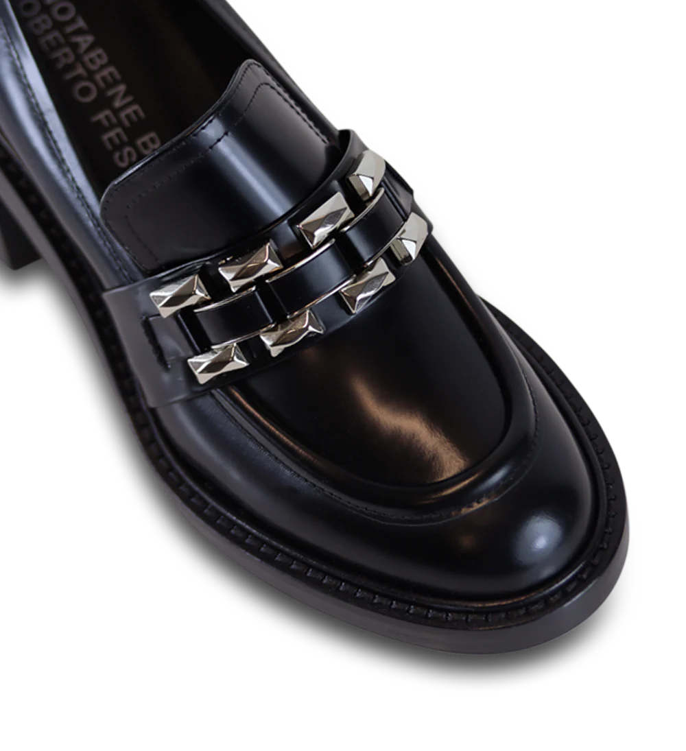 Blake loafers, sort læder - Image 4