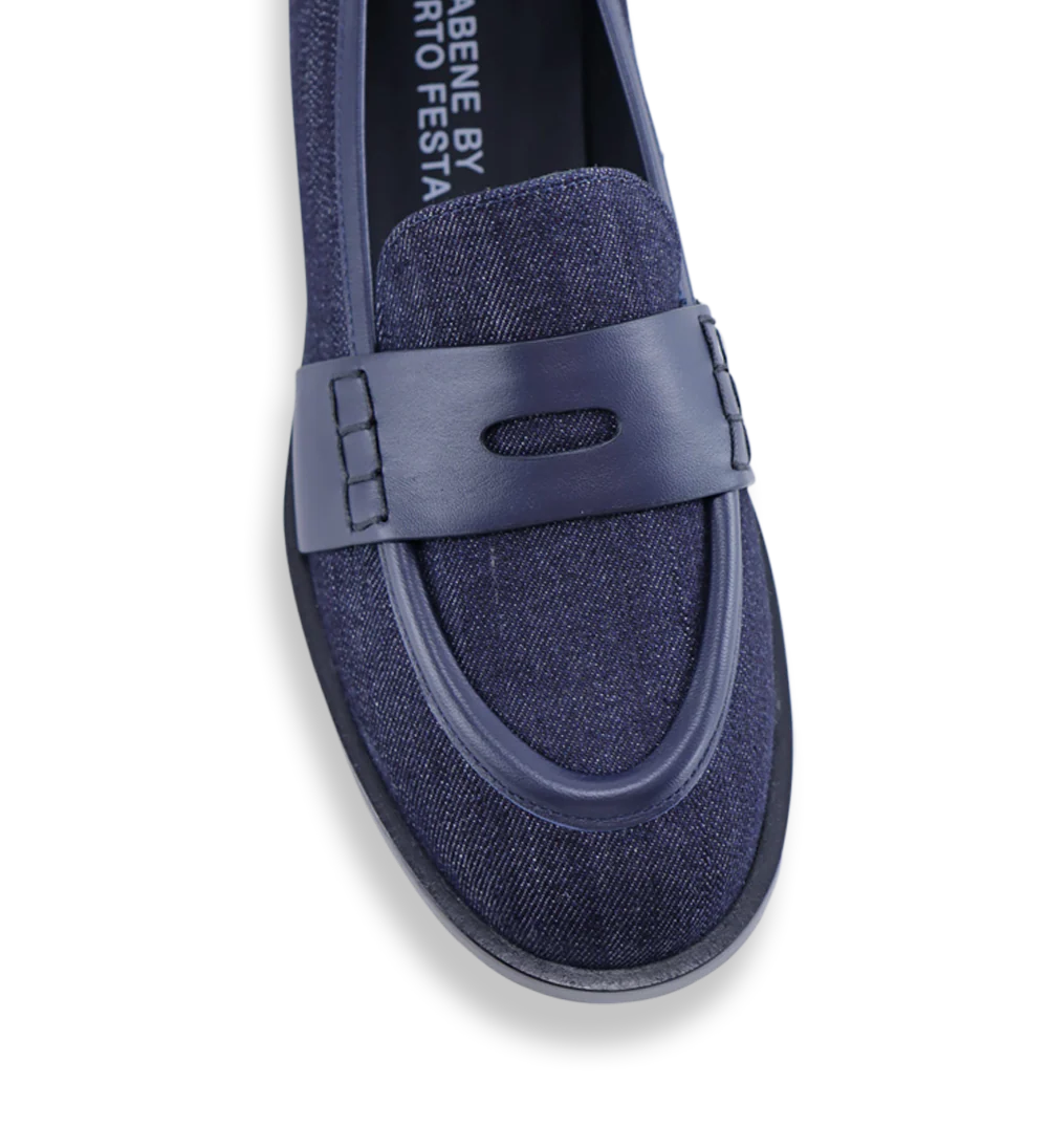 Blondie loafers, denim - Image 7