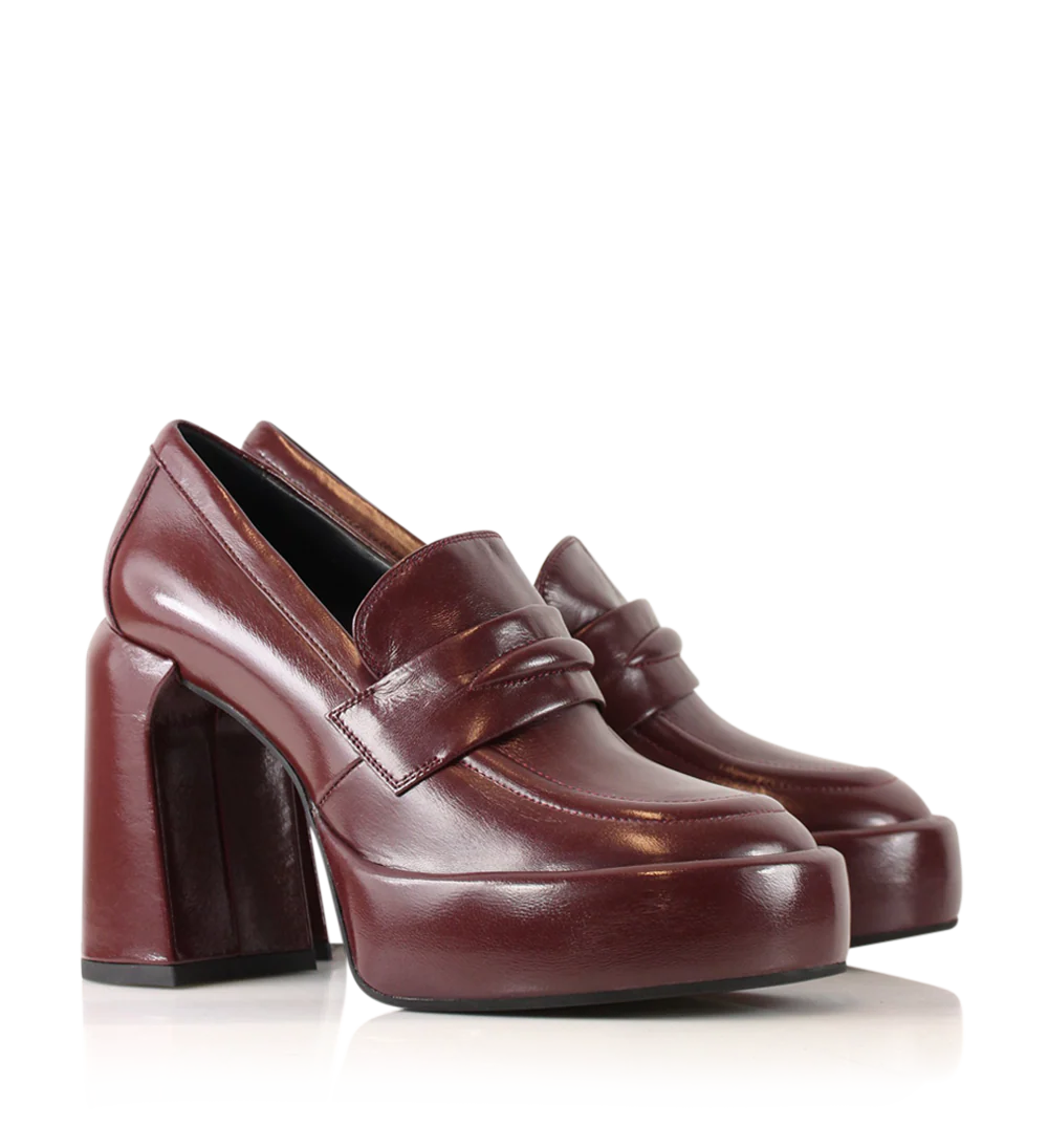 Brady 105 pumps, amarone læder - Image 2