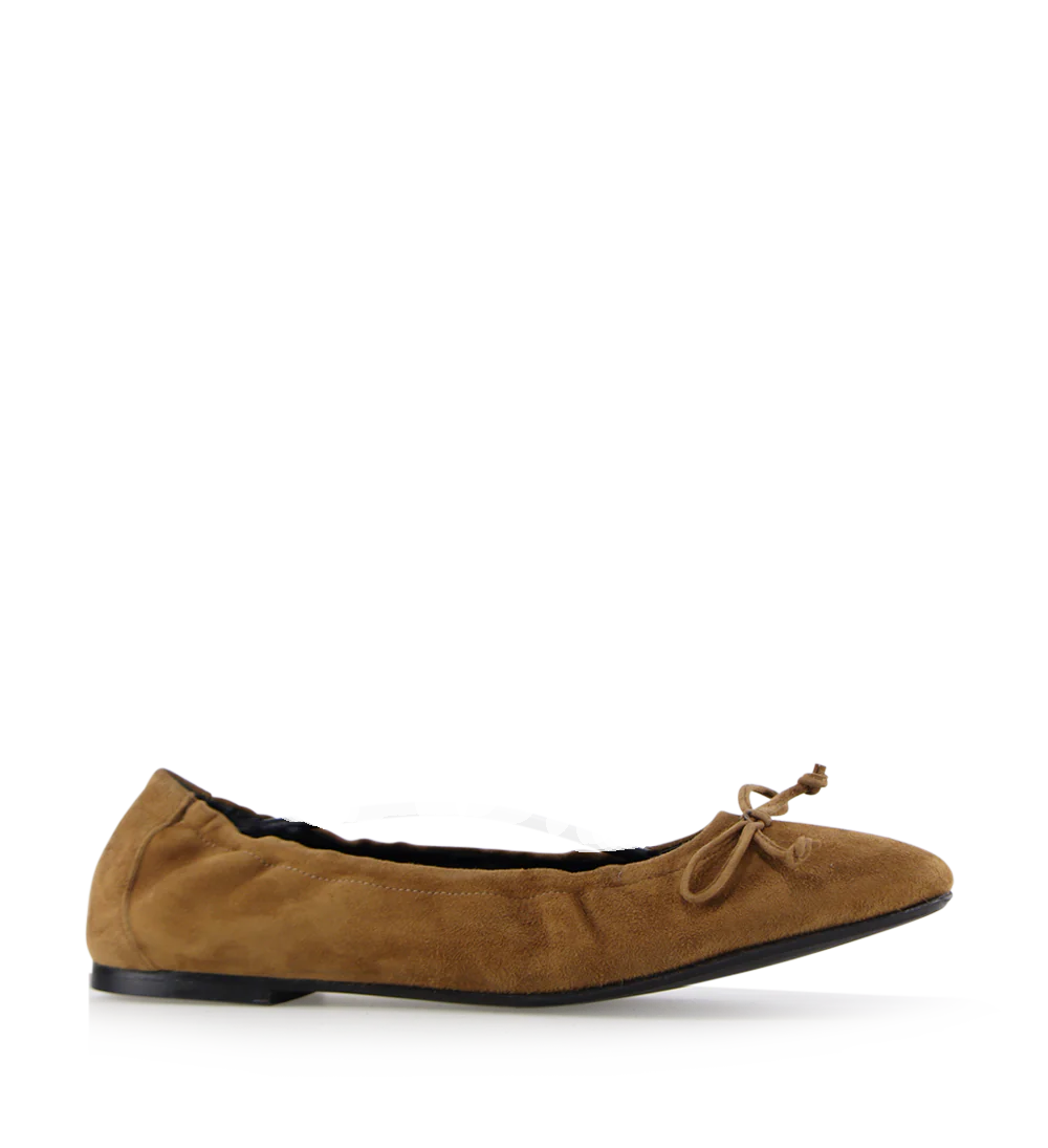 Brigitte Ballerina, camel ruskind