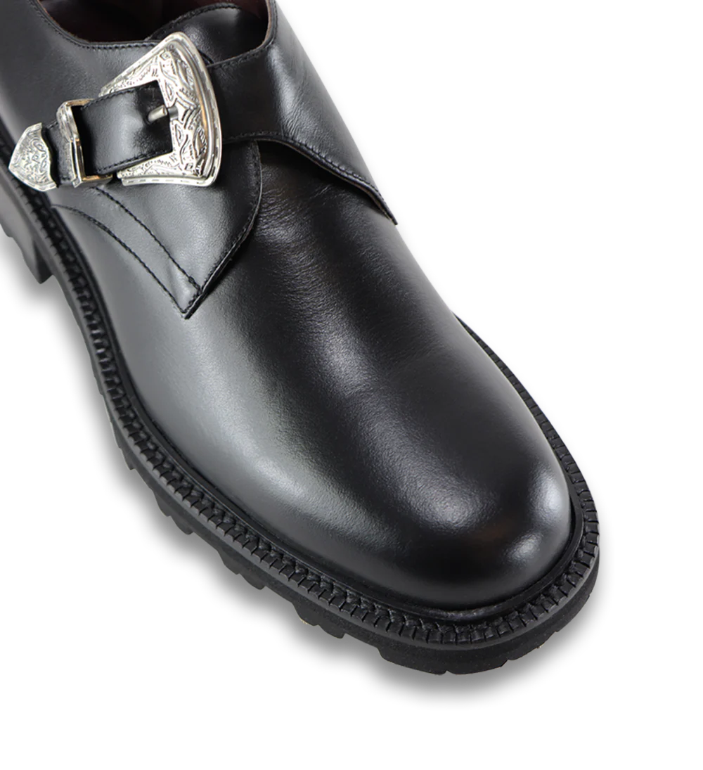 Chia loafers, sort læder - Image 6