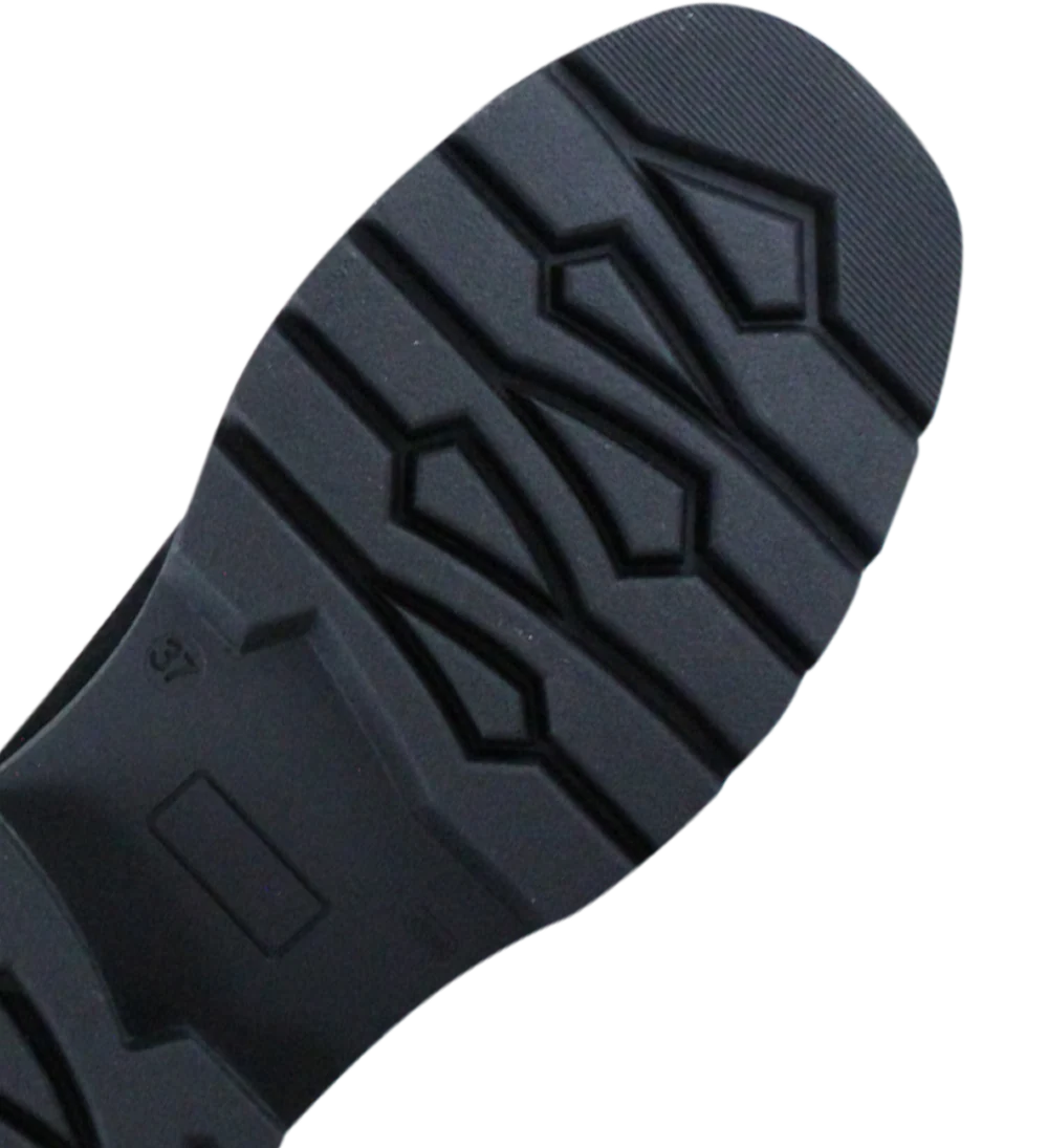Cilia loafers, sort ruskind - Image 6