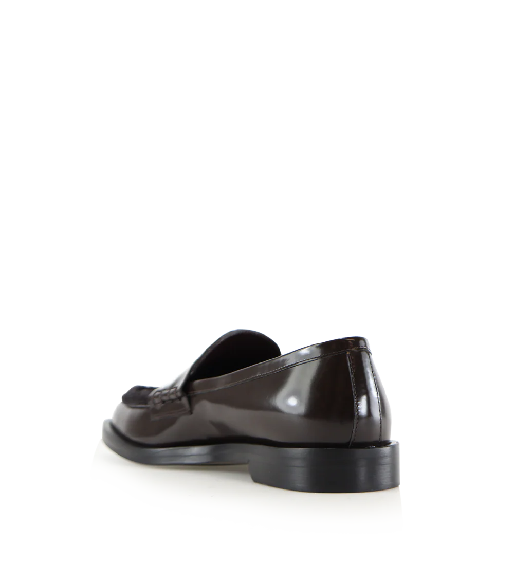 Coretta loafers, brun ko pels - Image 7