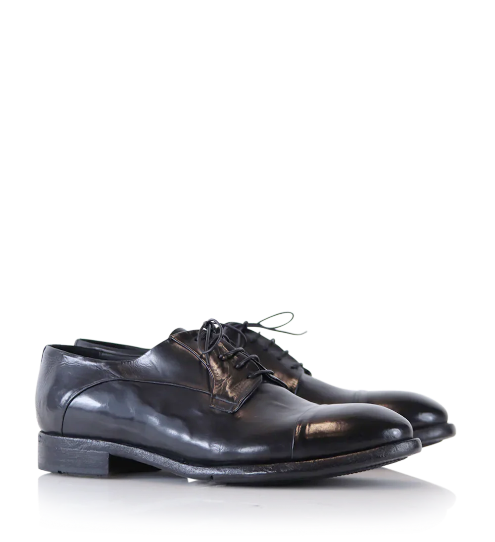 Elmo oxfords sko, sort læder - Image 3