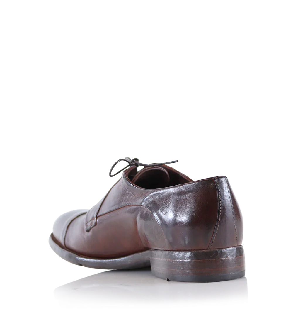 Elmo oxfords sko, brun læder - Image 4