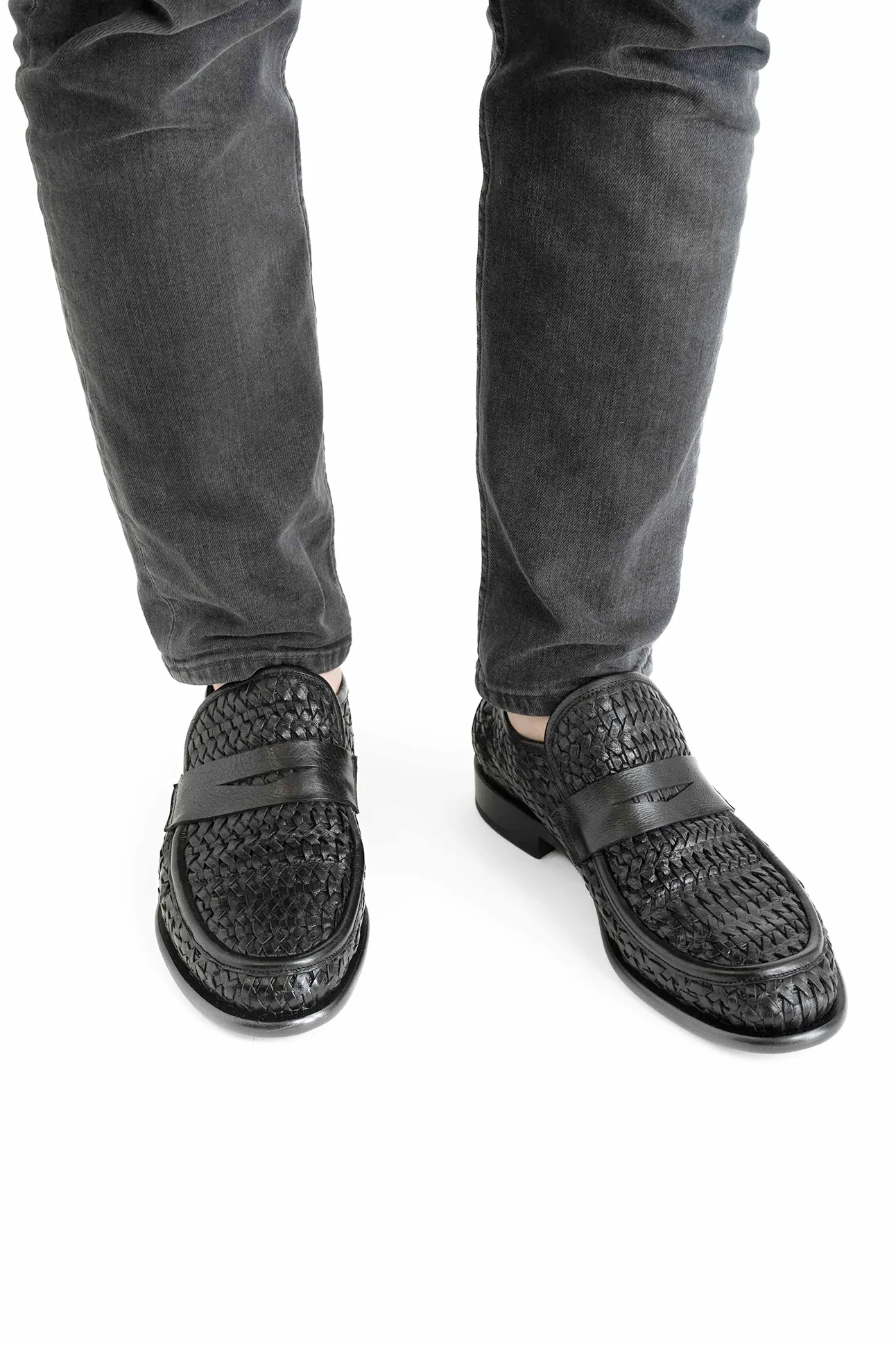 Enrico loafers, sort læder - Image 7