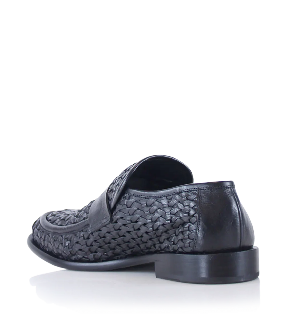 Enrico loafers, sort læder - Image 8