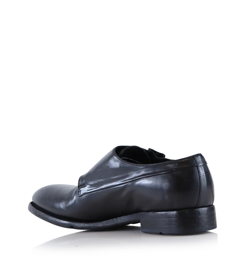 Enzo oxfords sko, sort læder - Image 3