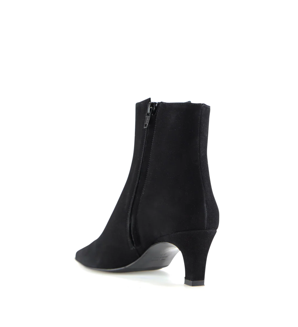 Fausta 50 støvler, sort ruskind - Image 6