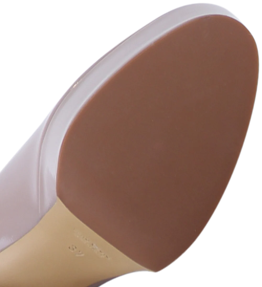 Franca 100 pumps, nude lak - Image 6
