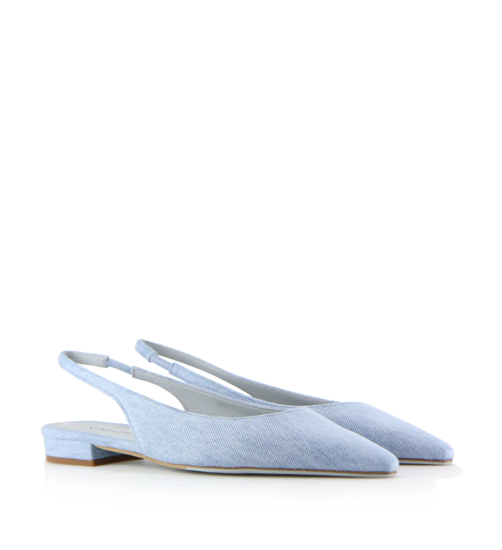 Gilda slingback, jeans - Image 3