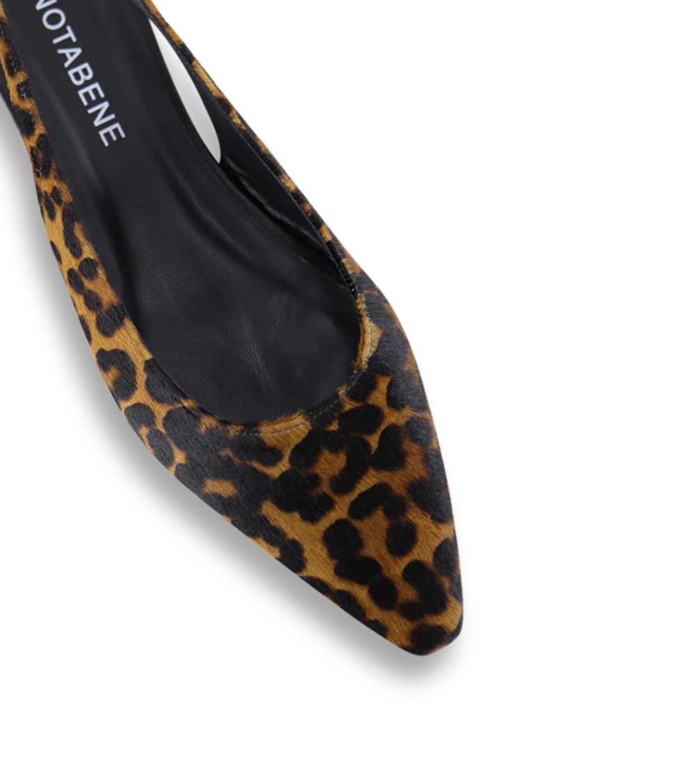 Gilda slingback, leopard - Image 4