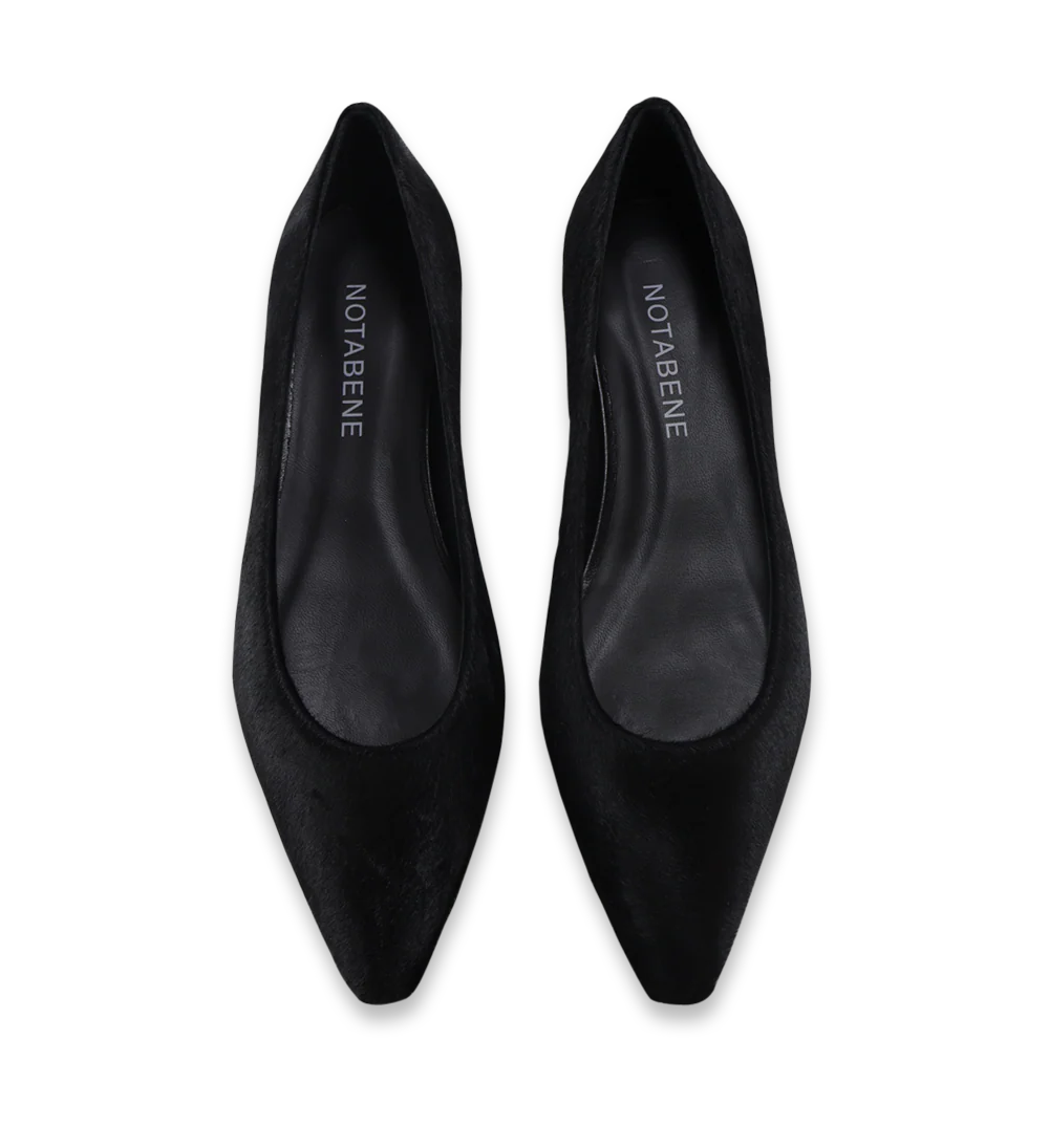 Gisela ballerina, sort ko pels - Image 3