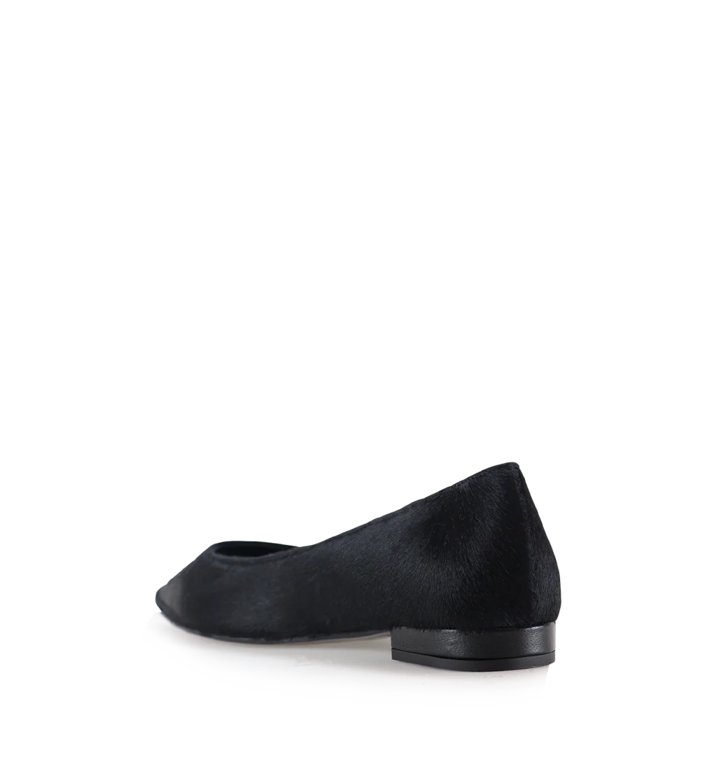 Gisela ballerina, sort ko pels - Image 4