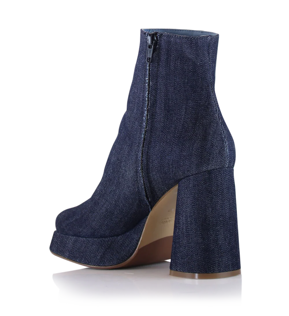 Henny 100 støvler, denim - Image 5