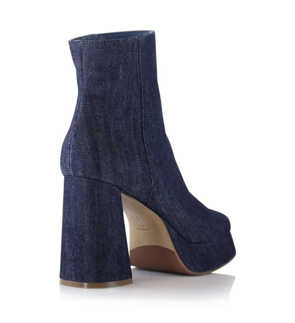 Henny 100 støvler, denim - Image 6