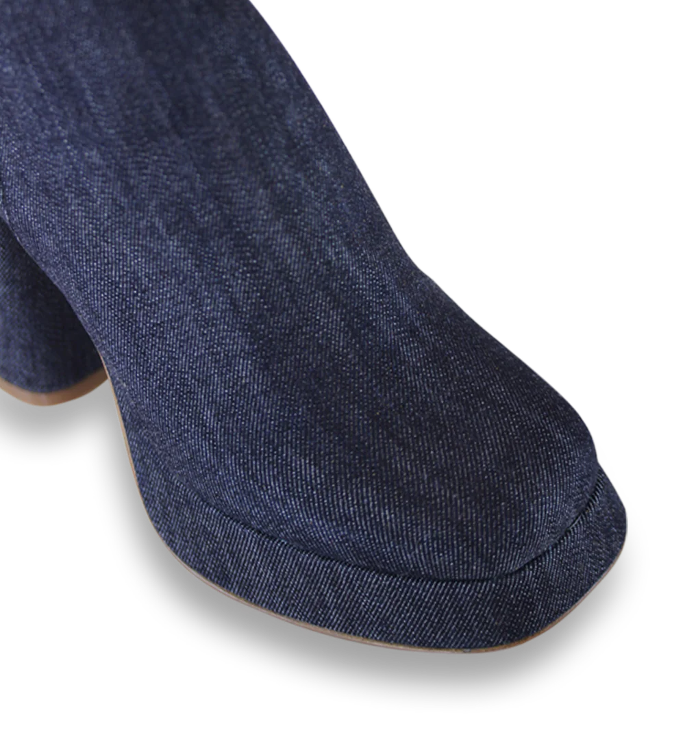 Henny 100 støvler, denim - Image 7