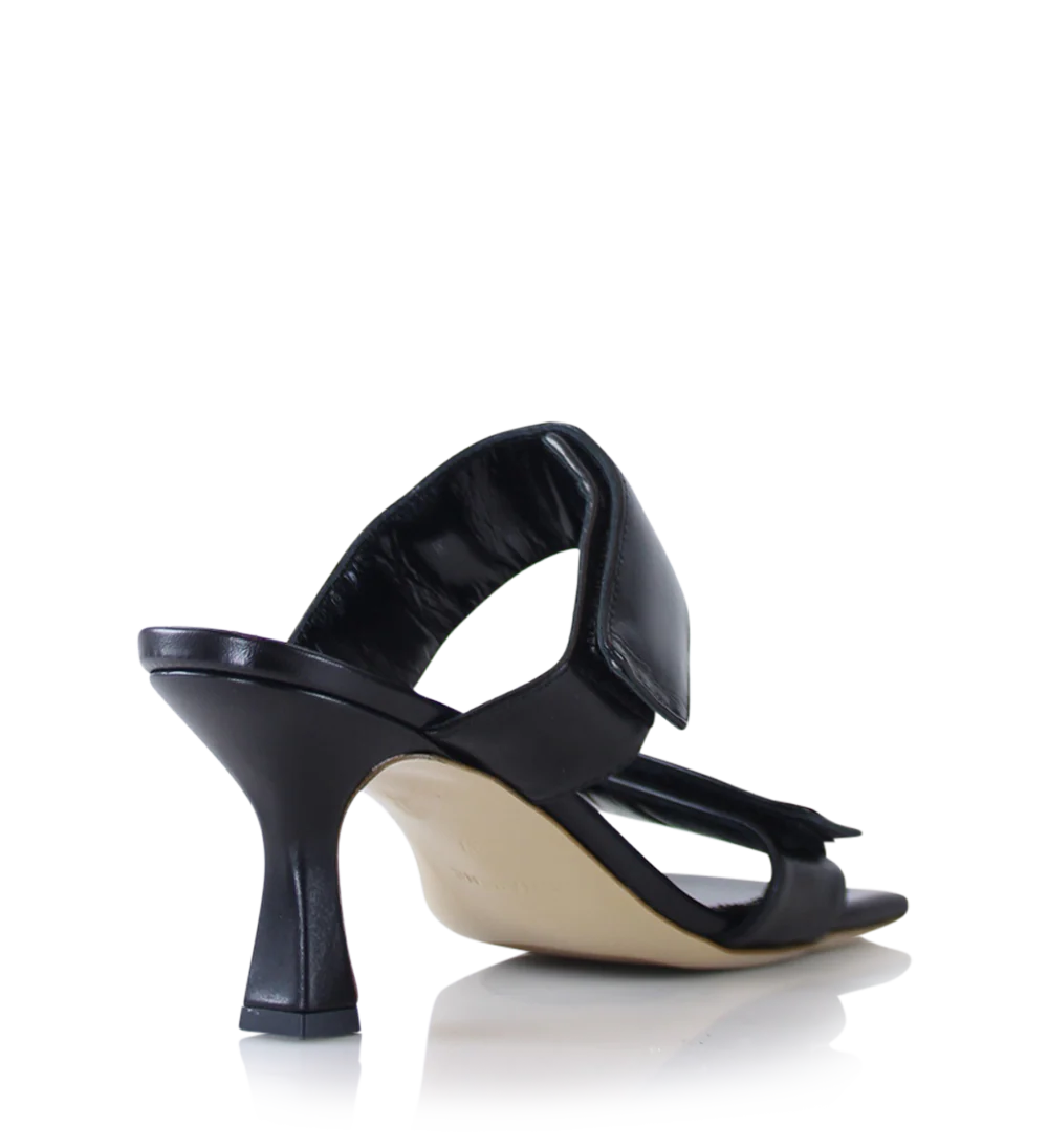 Ilina 70 sandaler, sort læder - Image 6