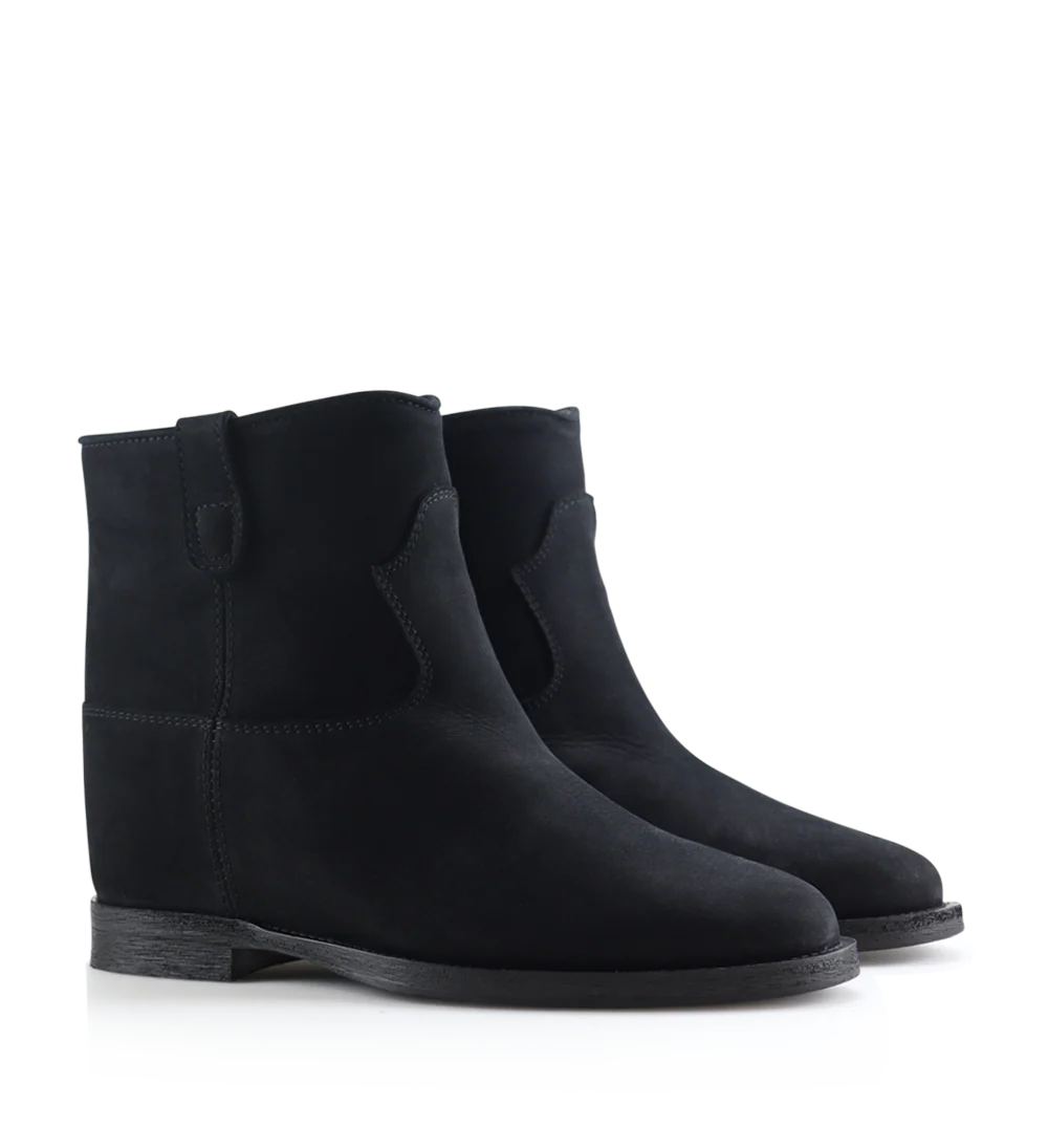 Isa 30 støvler, sort nubuck - Image 3