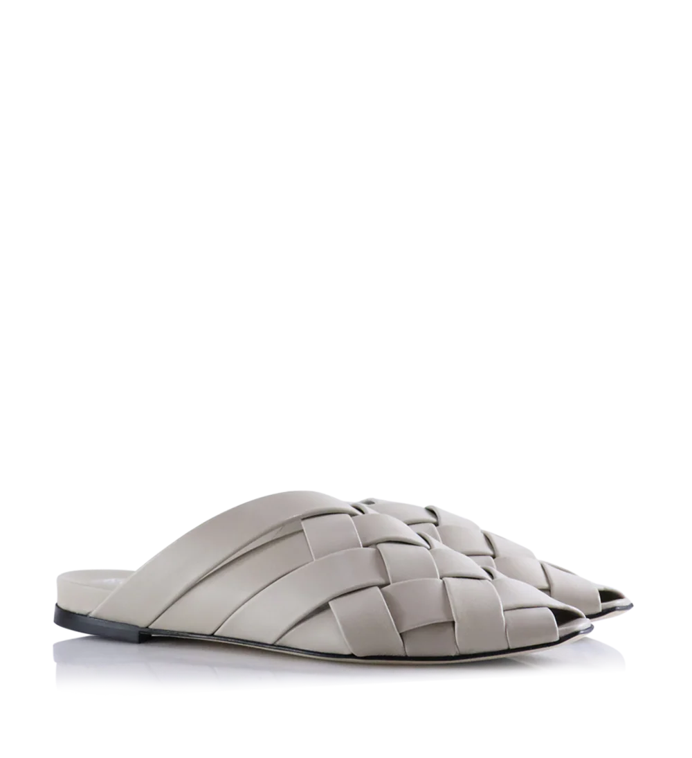 Lorena sandaler, beige læder - Image 3