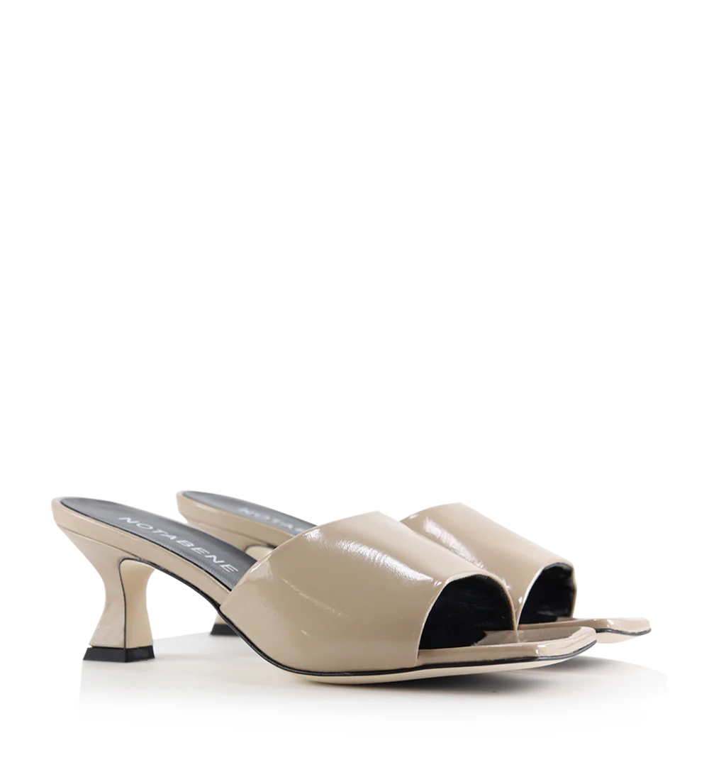 Lotus sandaler, nude lak - Image 2