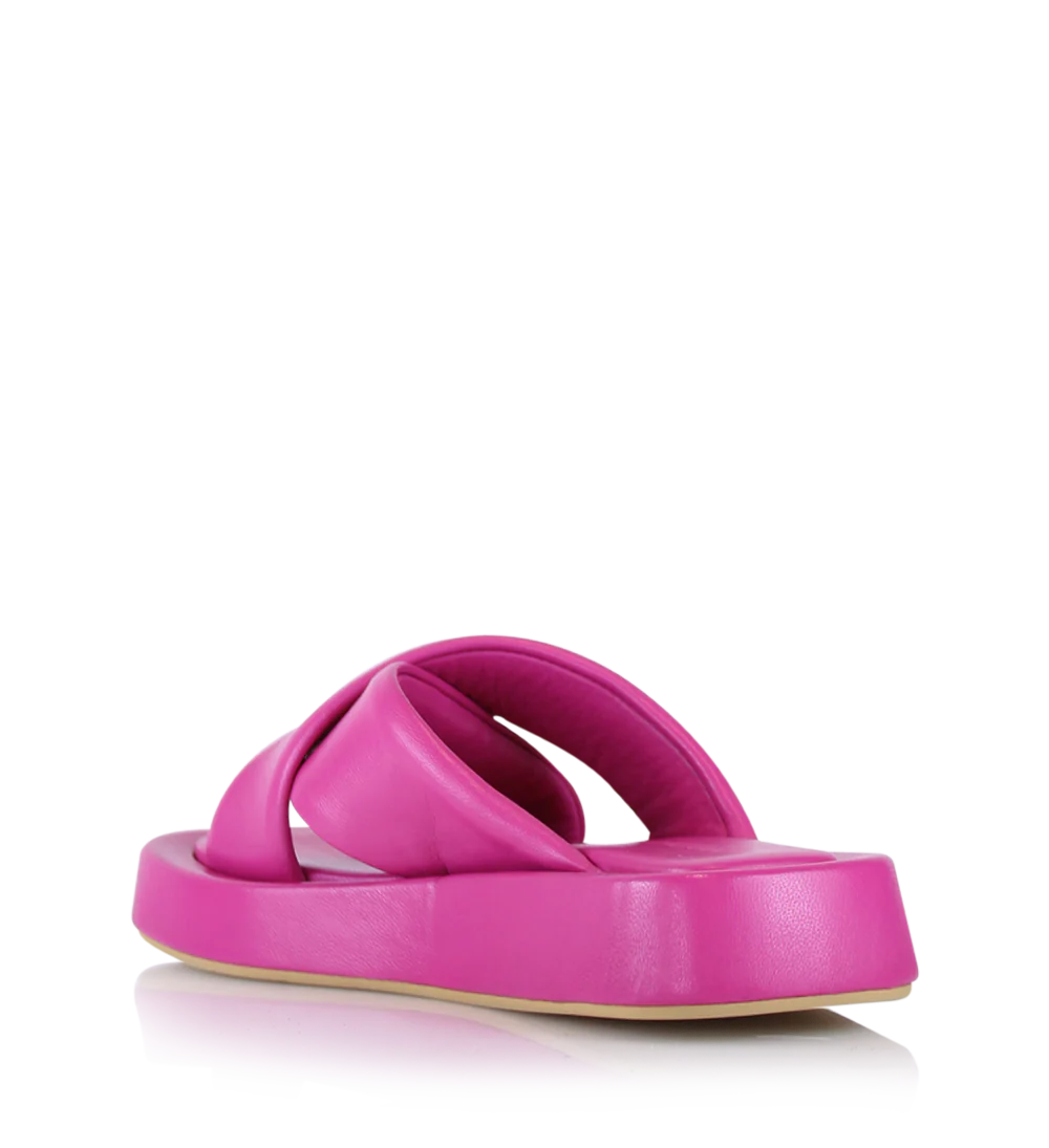 Mia sandaler, pink læder - Image 4
