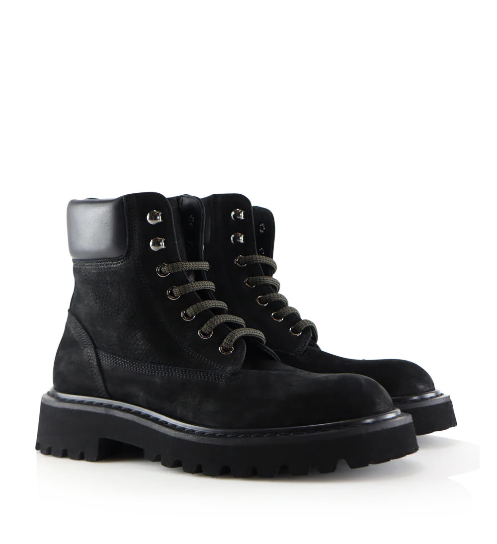 Nordhaven støvler, sort nubuck - Image 3