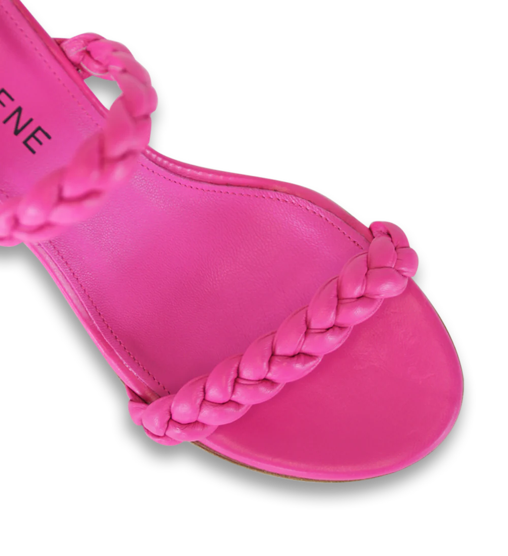 Ortensia 60 sandaler, pink læder - Image 6