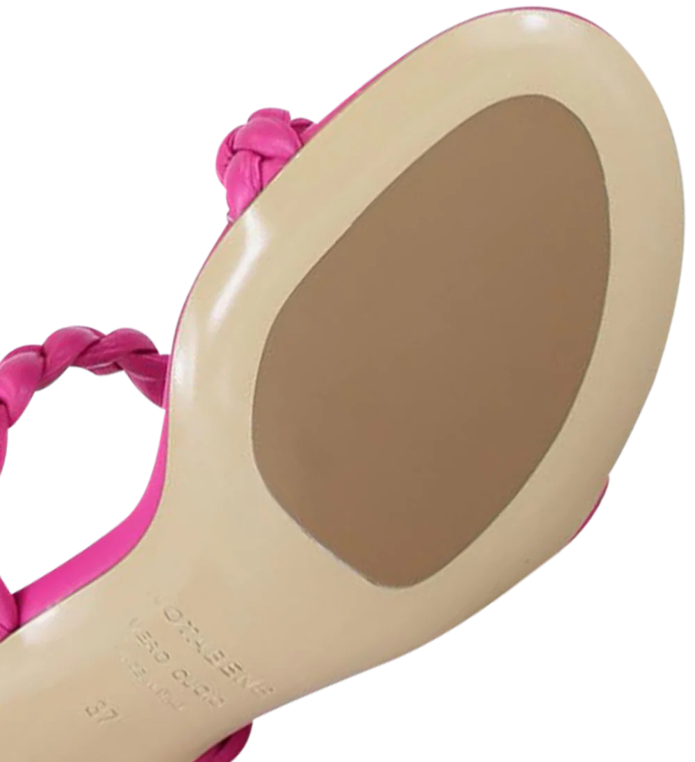 Ortensia 60 sandaler, pink læder - Image 8