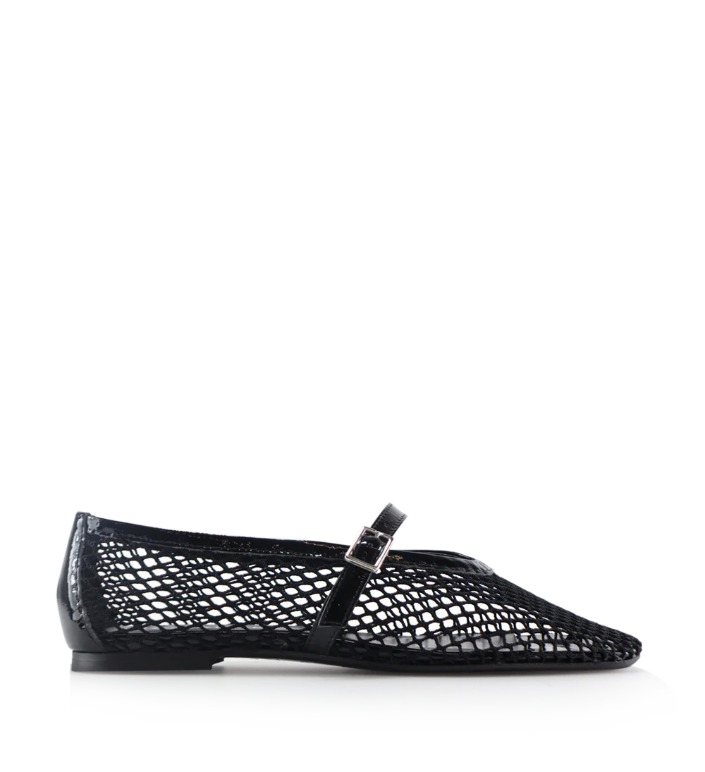 Papillion ballerina, sort net