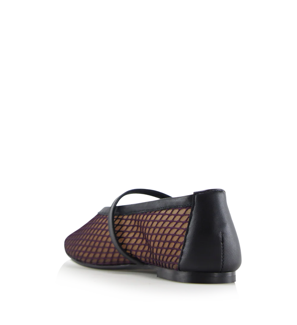 Papillion ballerina, lilla mesh - Image 7