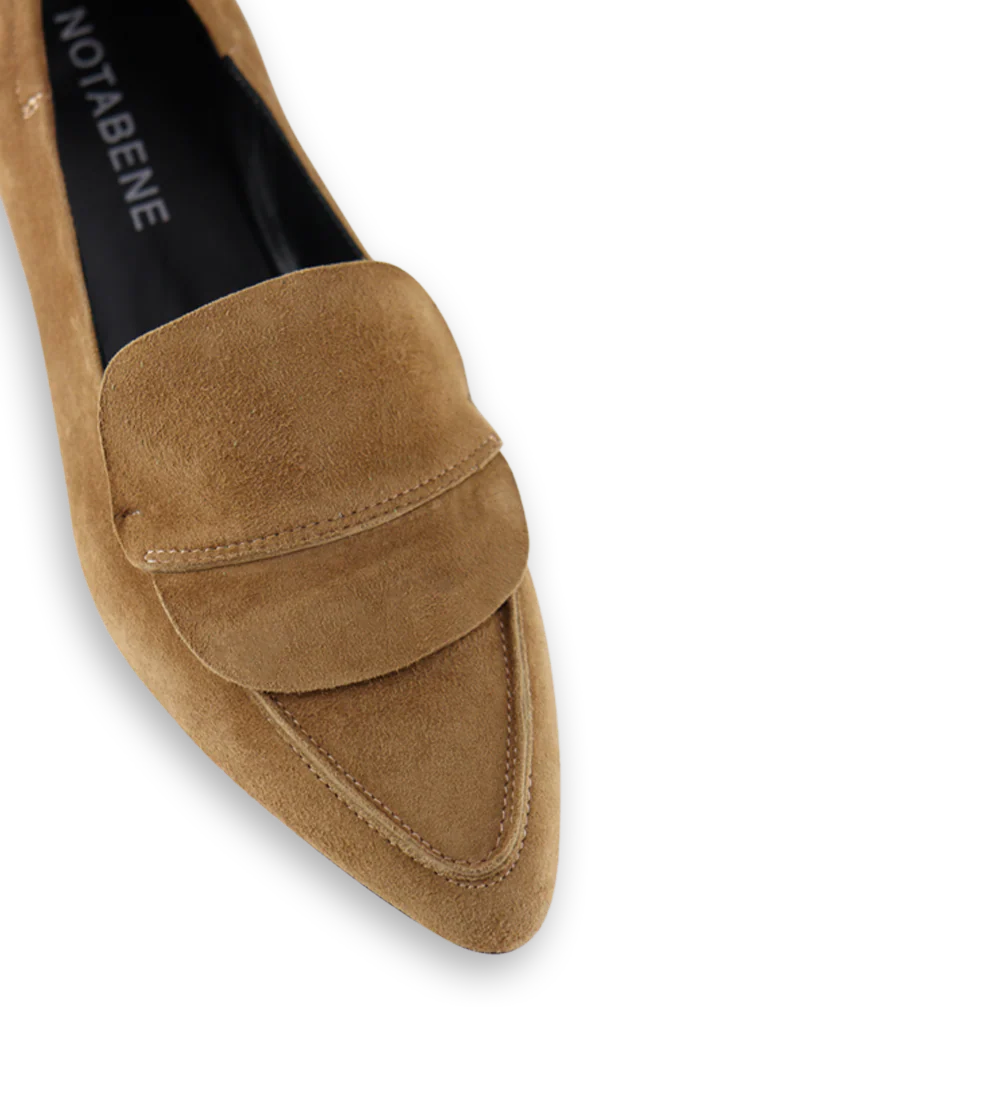 Romy II loafers, brun ruskind - Image 4