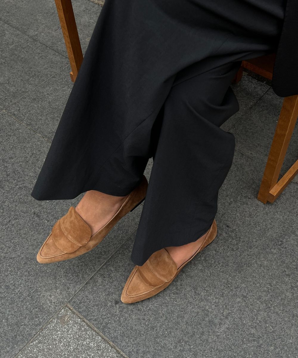 Romy II loafers, brun ruskind - Image 6