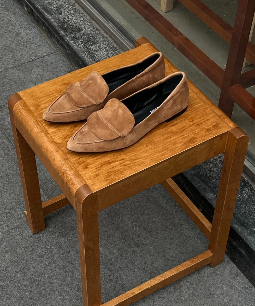 Romy II loafers, brun ruskind - Image 8