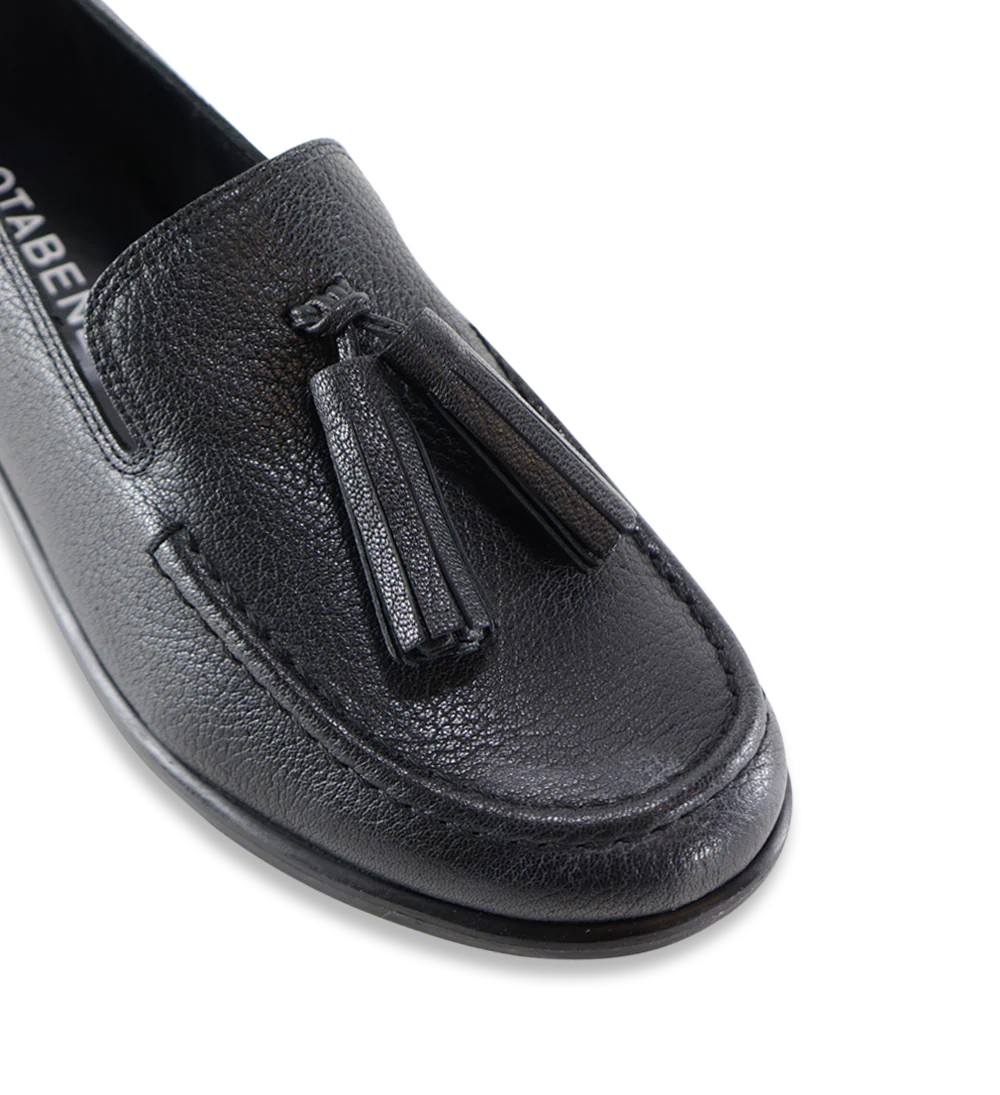 Selva loafers, sort læder - Image 4