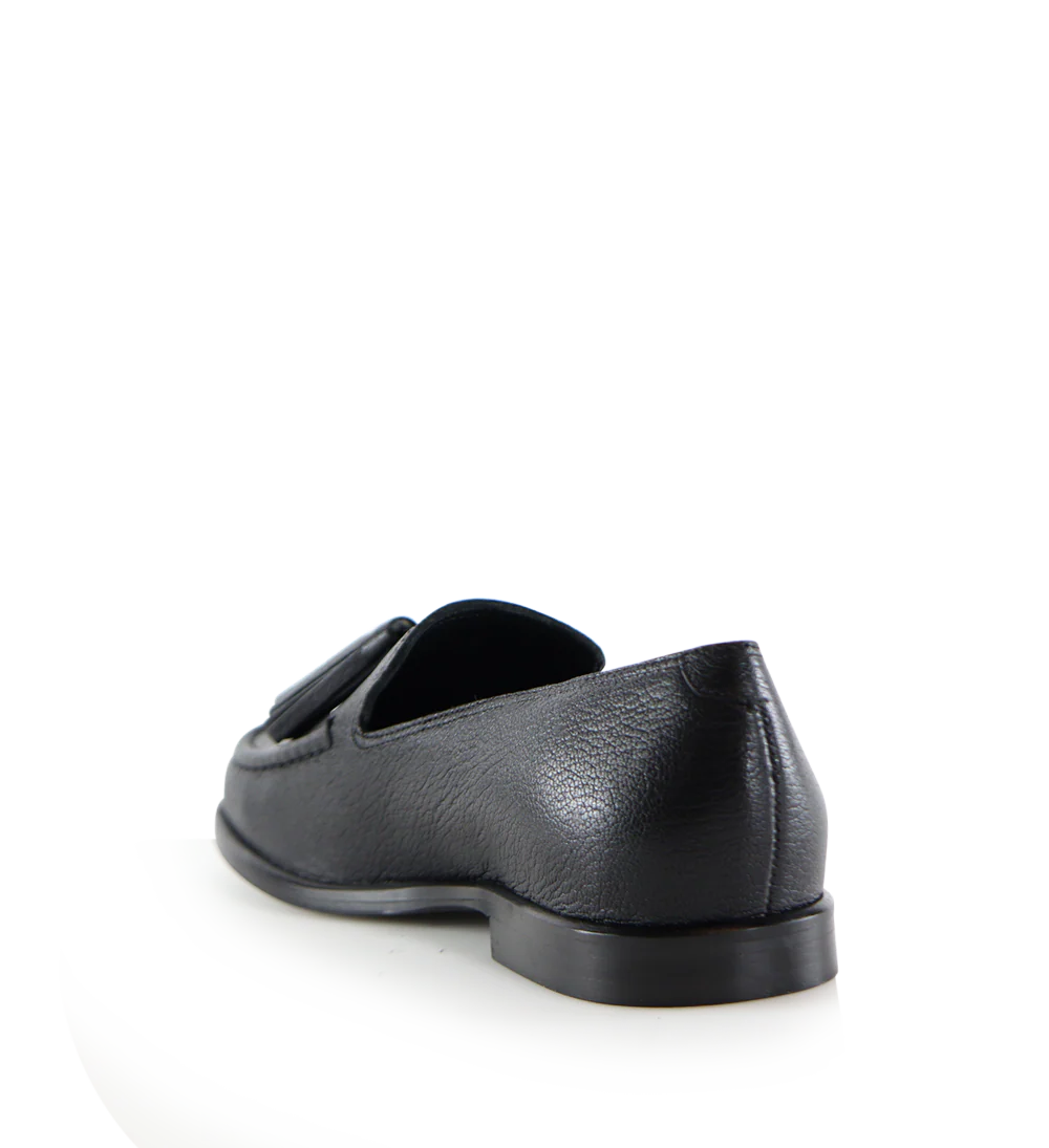 Selva loafers, sort læder - Image 5