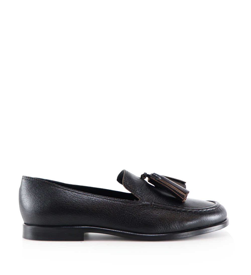 Selva loafers, mørkebrun læder