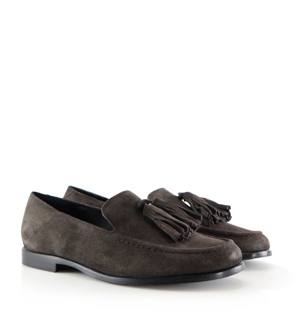 Selva loafers, brun ruskind - Image 3
