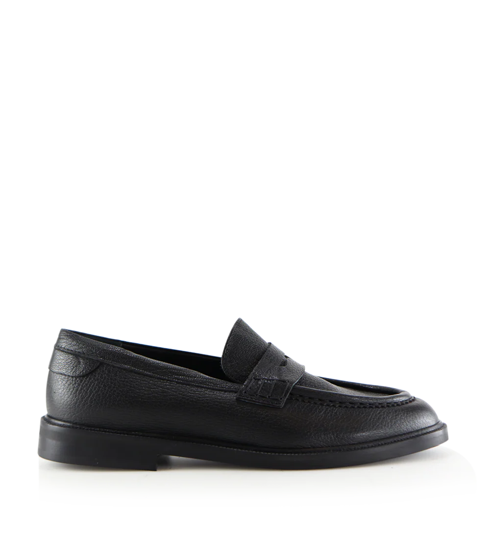 Siena loafers, sort læder