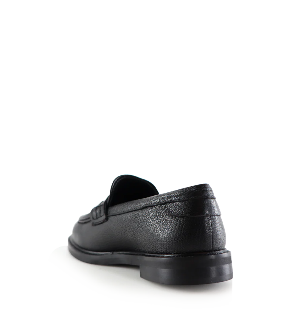 Siena loafers, sort læder - Image 4