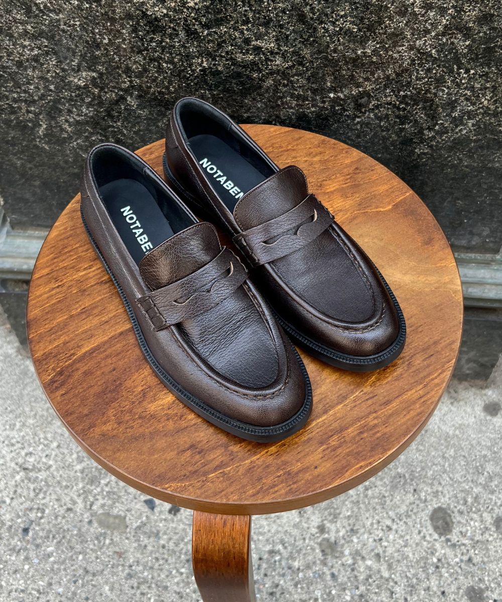 Siena loafers, mørkebrun læder - Image 2