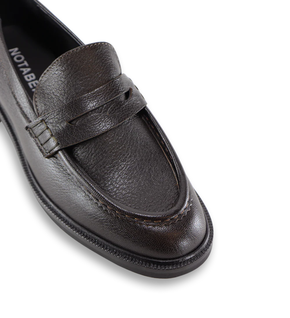 Siena loafers, mørkebrun læder - Image 4