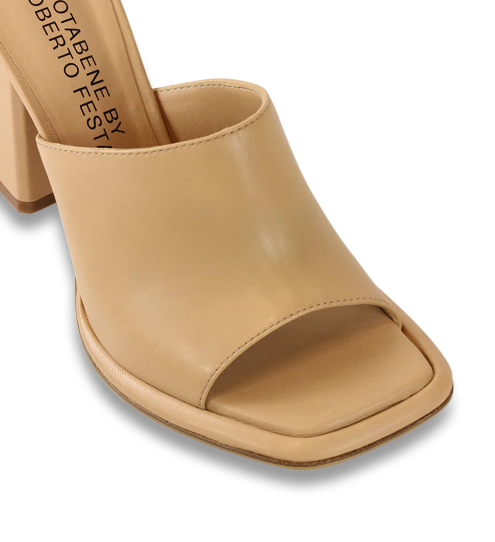 Sofie 95 sandaler, nude læder - Image 5